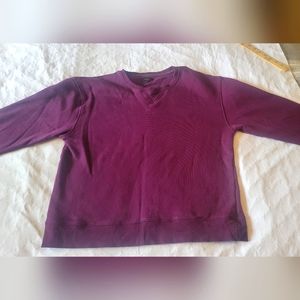 Quince Heavyweight Fleece crewneck sweatshirt womens size large